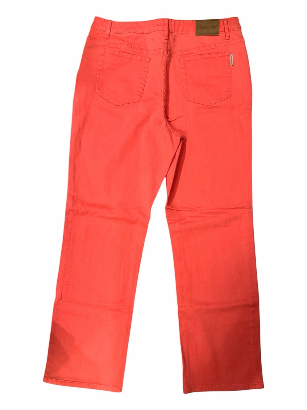 Coldwater Creek Persimmon Tummy control Straight-Leg Jeans 16 - Picture 6 of 7